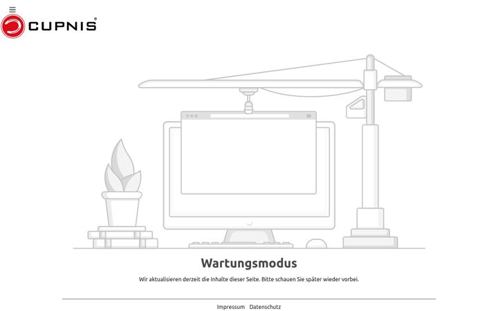 Screenshot of cupnis.de