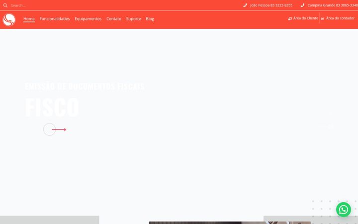 Screenshot of cupomfiscalsistemas.com.br