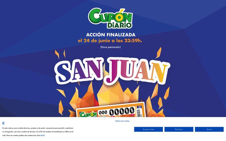 Screenshot di cuponespecial.es