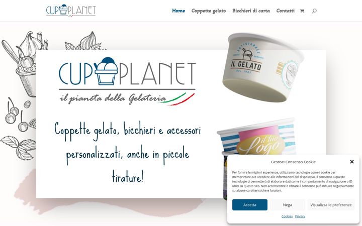 Screenshot of cupplanet.com