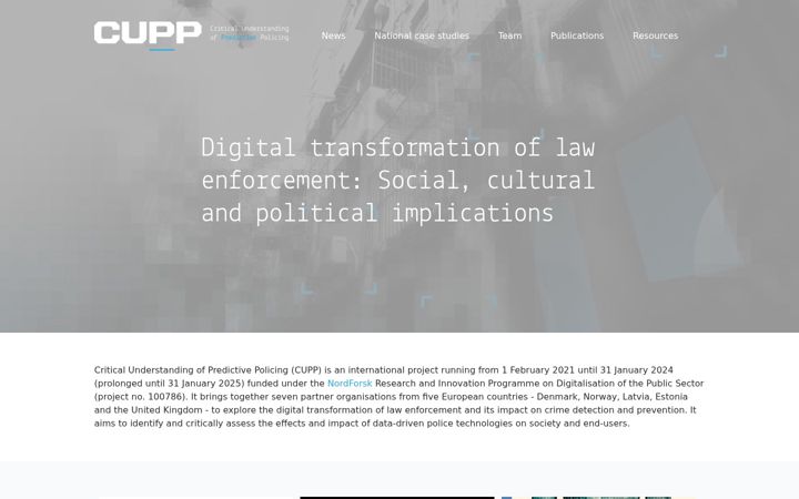 Screenshot of cuppresearch.info