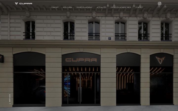 Ekrano kopija cupracitygarageparis.fr