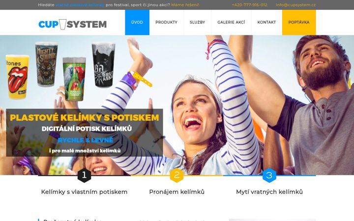 Skärmbild av cupsystem.cz