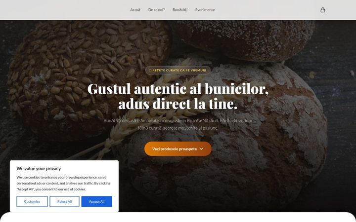 Screenshot of cuptorulubuna.ro
