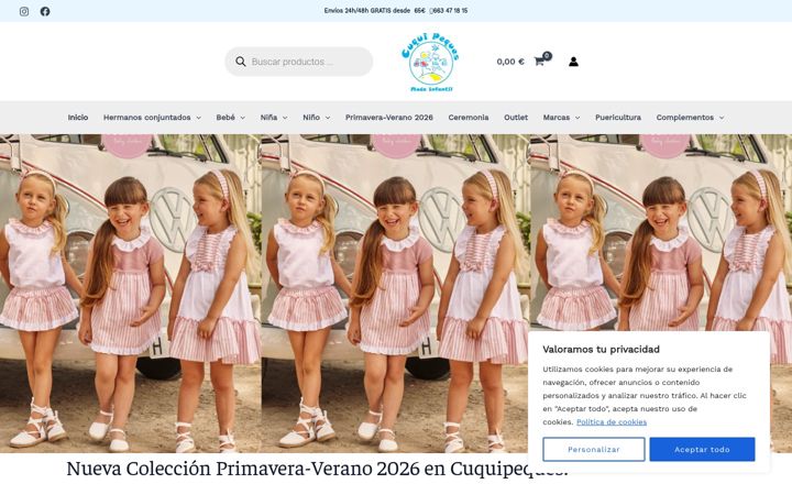 Screenshot of cuquipeques.com