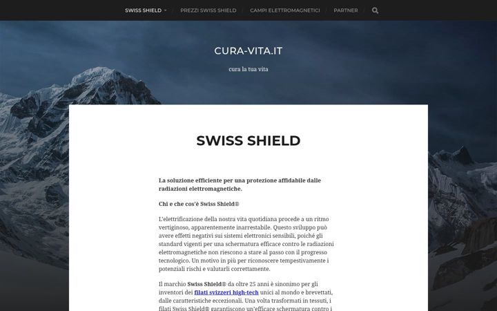 Screenshot von cura-vita.it