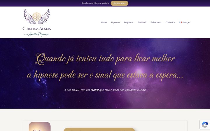 Screenshot of curadasalmas.com