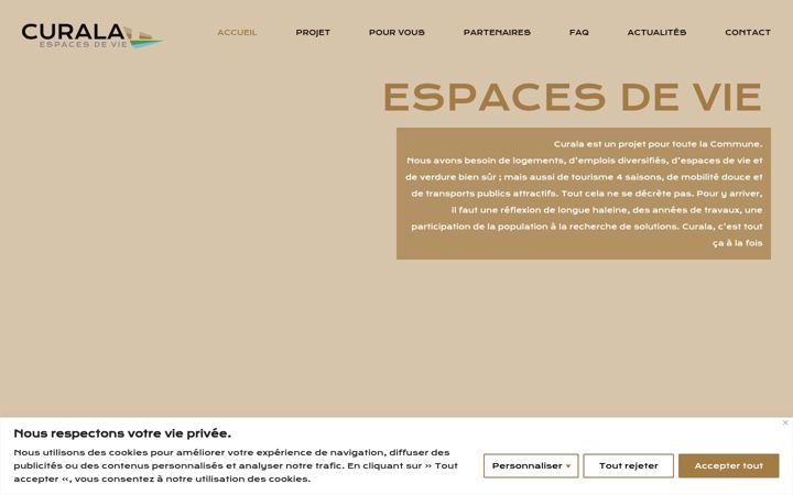 Screenshot of curala.ch