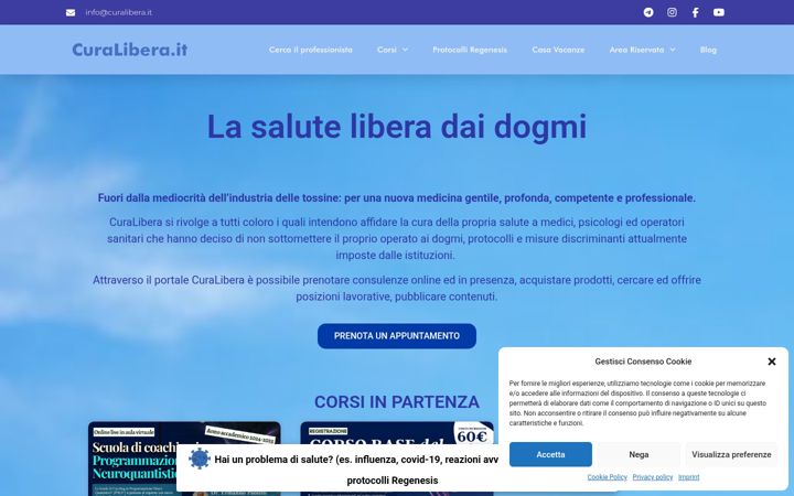 Screenshot von curalibera.it