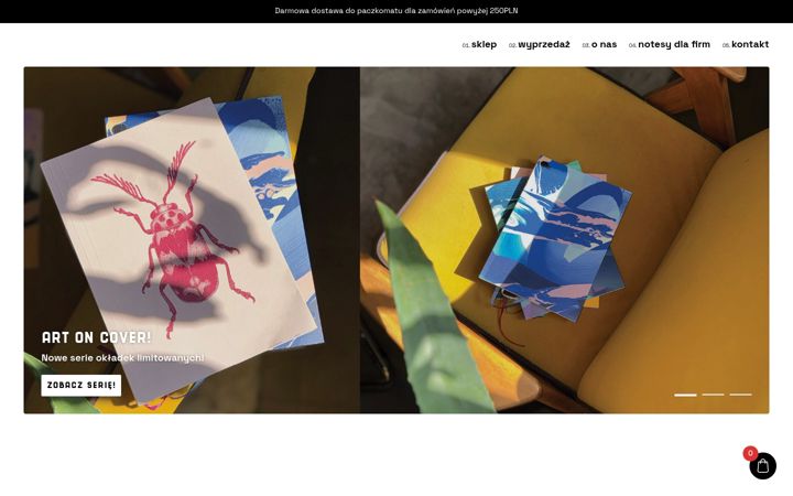 Snímek obrazovky curatedpaper.pl