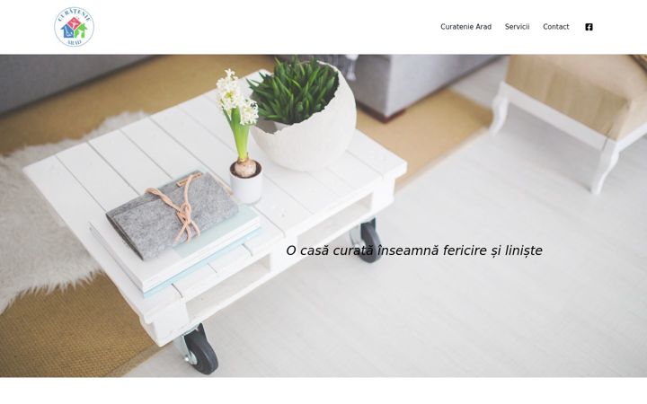 Screenshot of curateniearad.ro