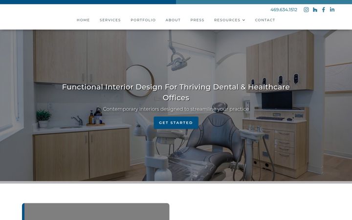 Screenshot of curatestudios.com