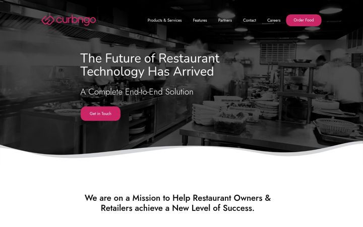 Screenshot of curbngo.com