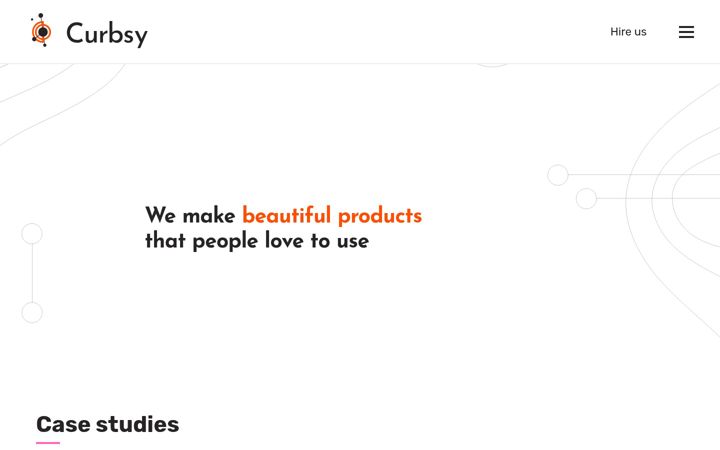 Screenshot of curbsy.com