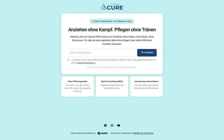 Screenshot of cure4u.de