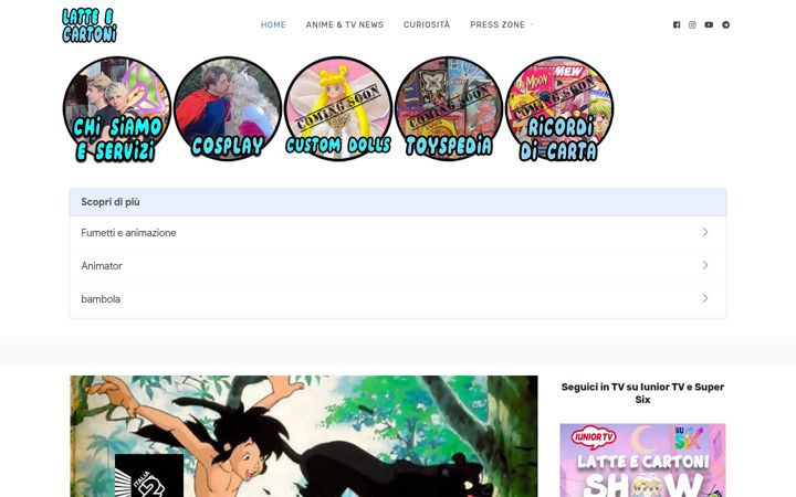 Screenshot of curemoon.com