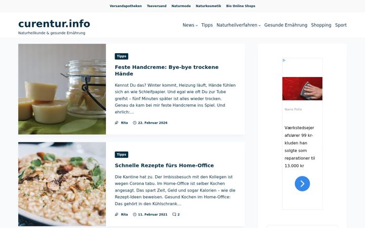 Snímek obrazovky curentur.info