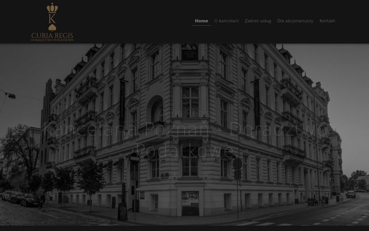 Screenshot of curia-regis.pl