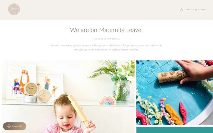Screenshot of curiositycorner.co.uk