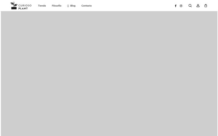 Screenshot of curiosoplant.com