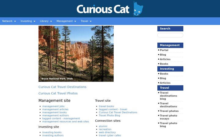 Screenshot of curiouscat.net