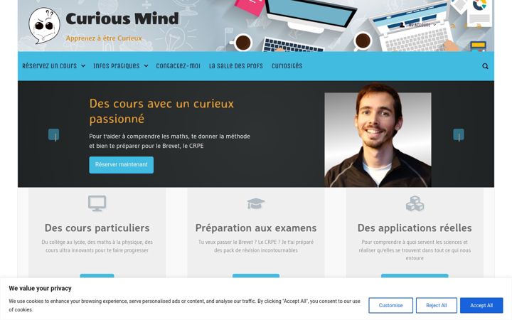 Képernyőkép: curiousmind.fr