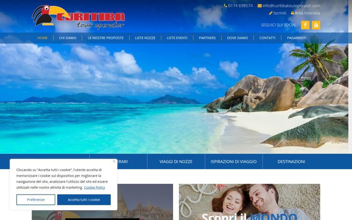 Screenshot of curitibatouroperator.com