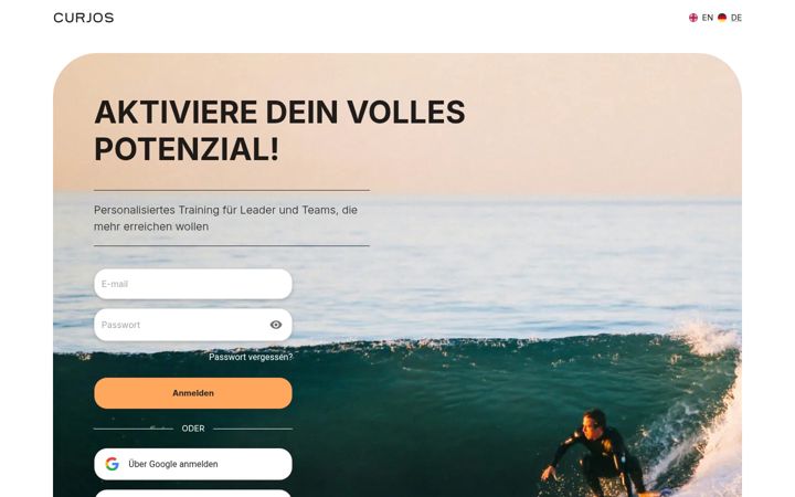 Screenshot of curjos.com