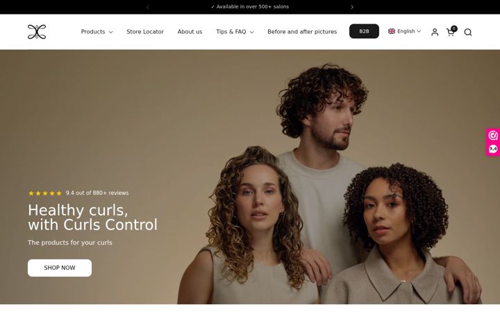 Screenshot of curlscontrolpro.nl