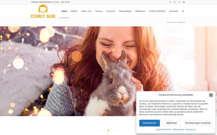 Screenshot of curly-sue.de