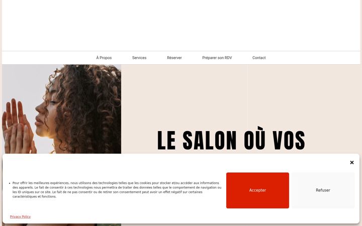 Screenshot di curlytude.be