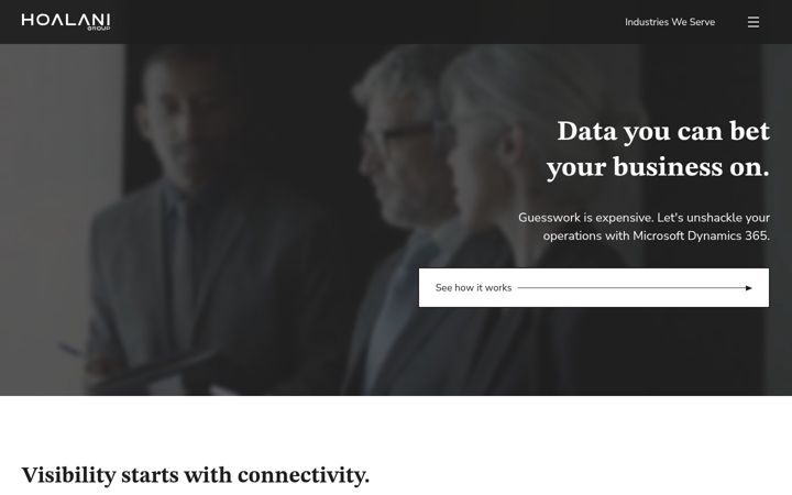 Skærmbillede af curogens.com