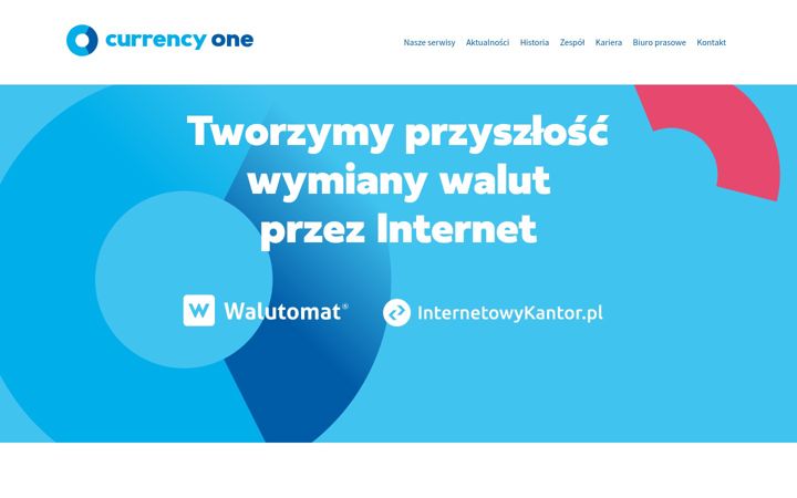 Screenshot of currency-one.com