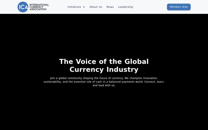 Screenshot of currencyassociation.org
