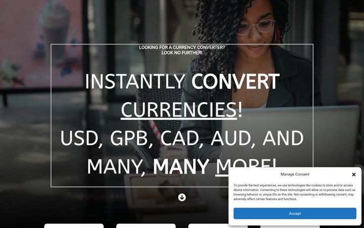 Screenshot of currencyconverterworldwide.com