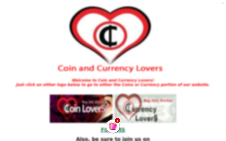 Screenshot of currencylovers.com