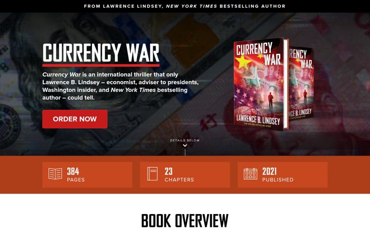 Screenshot of currencywarbook.com