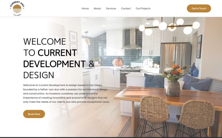 Screenshot of currentadu.com