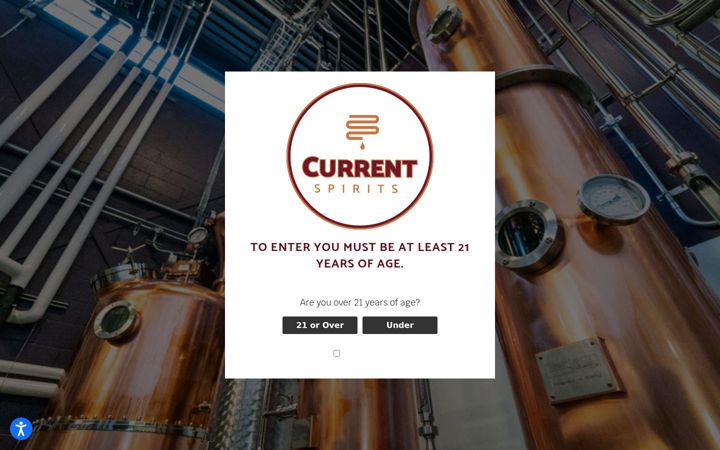 Screenshot of currentspirits.com