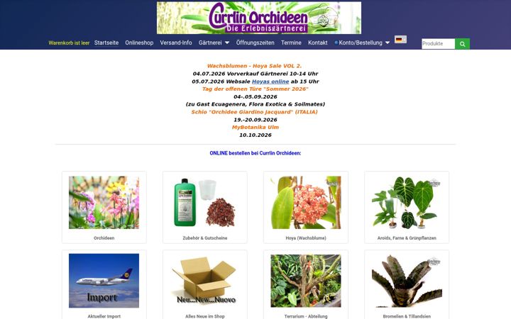 Screenshot of currlin.com