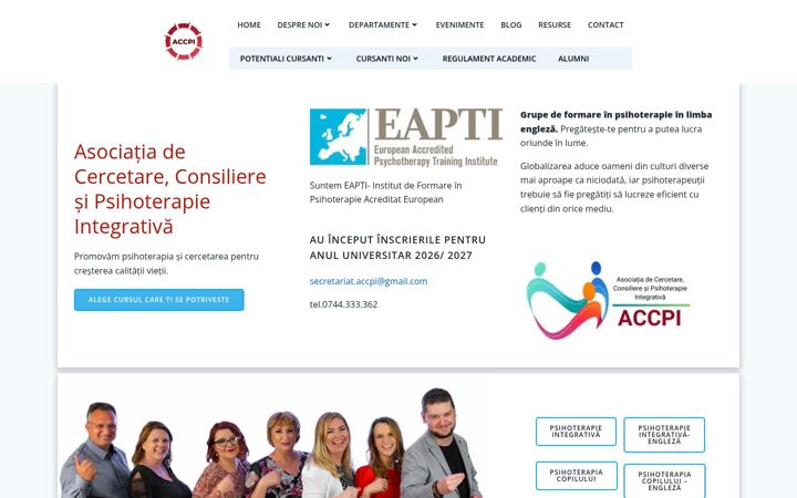 Screenshot of curs-psiho.com