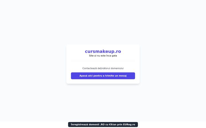 Screenshot of cursmakeup.ro