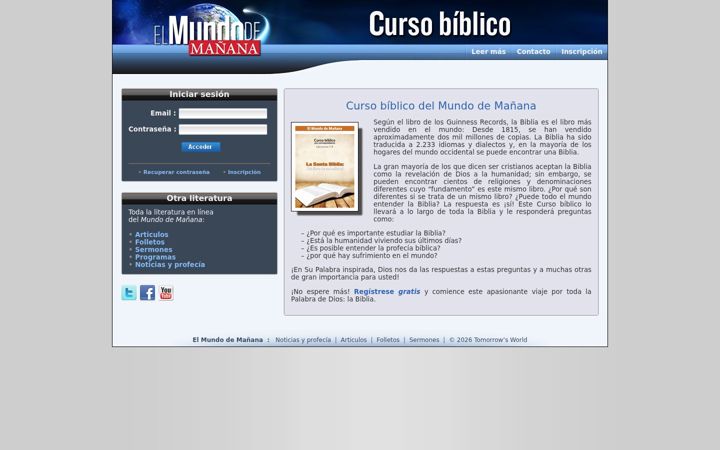 Screenshot of curso-biblia.org
