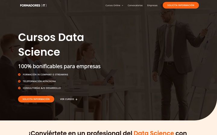 Screenshot of cursodatascience.es