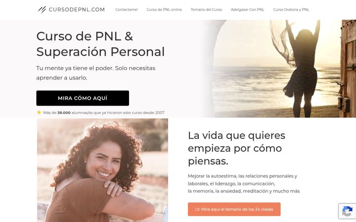 Screenshot of cursodepnl.com