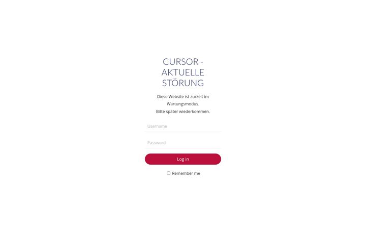 Screenshot of cursor-test.de
