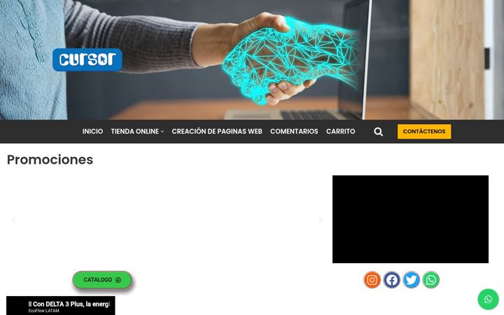 Screenshot of cursorec.com