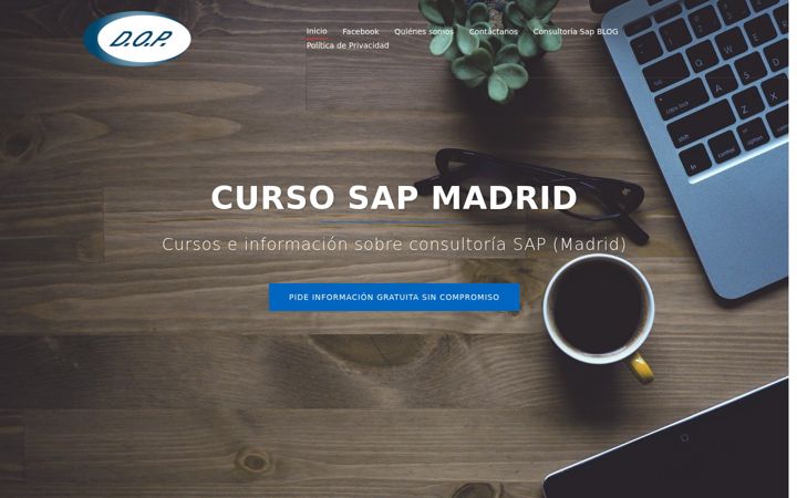 Screenshot of cursosapmadrid.es