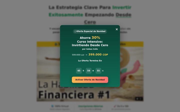 Screenshot of cursosebascelis.com