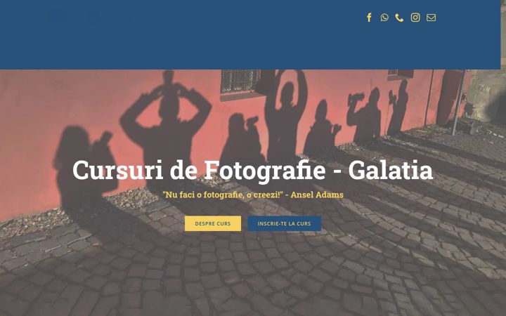 Zrzut ekranu cursurigalatia.ro